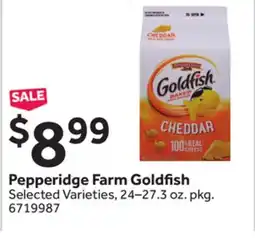 Stop&Shop Pepperidge Farm Goldfish offer