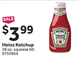 Stop&Shop Heinz Ketchup offer