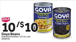 Stop&Shop Goya Beans offer