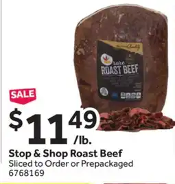 Stop&Shop Stop & Shop Roast Beef offer