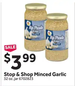 Stop & Shop Minced Garlic