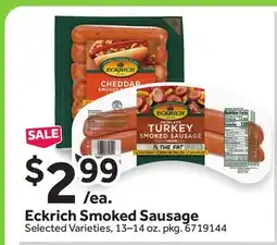 Stop&Shop Eckrich Smoked Sausage offer