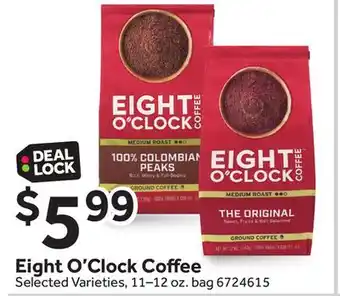 Stop&Shop Eight O'Clock Coffee offer