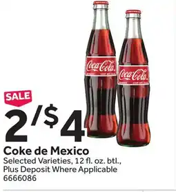 Stop&Shop Coke de Mexico offer