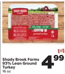 Weis Markets Shady Brook Farms 93% Lean Ground Turkey offer