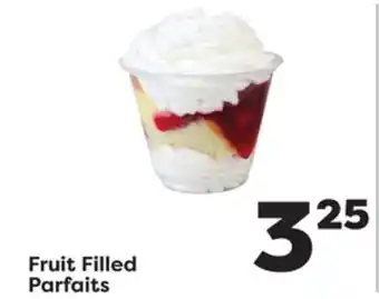 Weis Markets Fruit Filled Parfaits offer