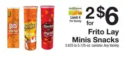 The Fresh Grocer Minis Snacks offer