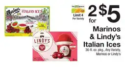 The Fresh Grocer Italian Ices offer