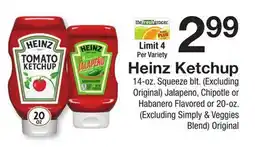 The Fresh Grocer Ketchup offer