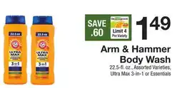 The Fresh Grocer Body Wash offer