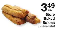 The Fresh Grocer Store Baked Batons offer