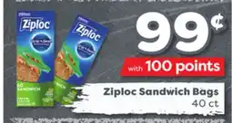 Weis Markets Ziploc Sandwich Bags offer