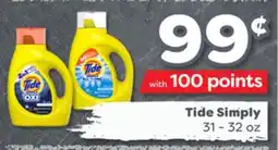Weis Markets Tide Simply offer