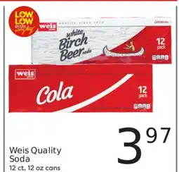 Weis Markets Weis Quality Soda offer