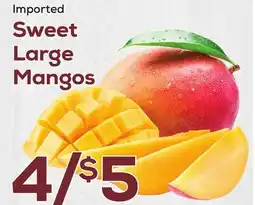 DeCicco & Sons Sweet Large Mangos offer