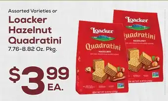 DeCicco & Sons Loacker Hazelnut Quadratini offer