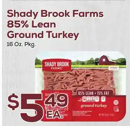 DeCicco & Sons Shady Brook Farms 85% Lean Ground Turkey offer