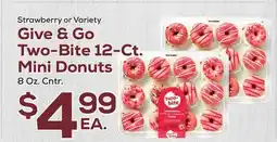 DeCicco & Sons Give & Go Two-Bite 12-Ct. Mini Donuts offer