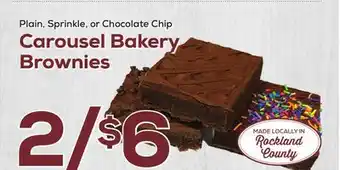 DeCicco & Sons Carousel Bakery Brownies offer