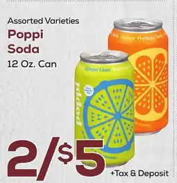 DeCicco & Sons Poppi Soda offer