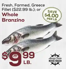 DeCicco & Sons Whole Branzino offer