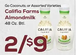 DeCicco & Sons Califia Farms Almondmilk offer