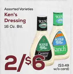 DeCicco & Sons Ken's Dressing offer