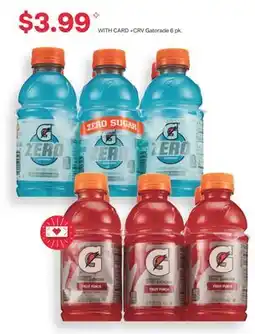 CVS Gatorade 6 pk offer