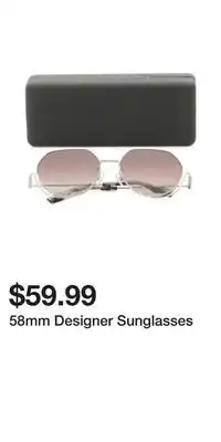 TJ Maxx 58mm Designer Sunglasses offer