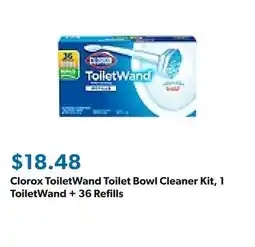 Sam's Club Clorox ToiletWand Toilet Bowl Cleaner Kit, 1 ToiletWand + 36 Refills offer