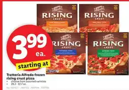 Lidl Trattoria Alfredo frozen rising crust pizza offer