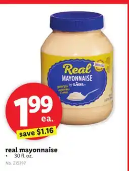 Lidl real mayonnaise offer