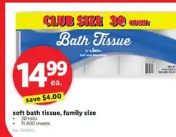 Lidl soft bath tissue, family size offer