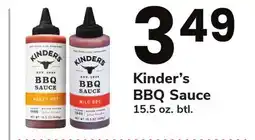 ACME Kinder's BBQ Sauce offer