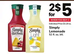 ACME Simply Lemonade offer