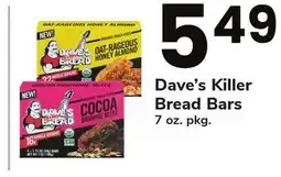 ACME Dave's Killer Bread Bars offer