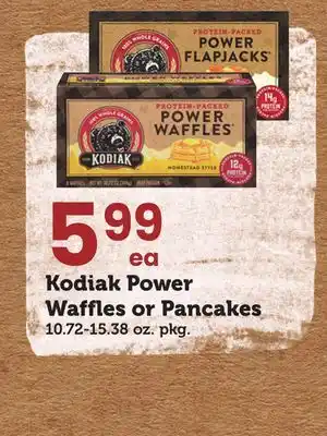 ACME Kodiak Power Waffles or Pancakes offer