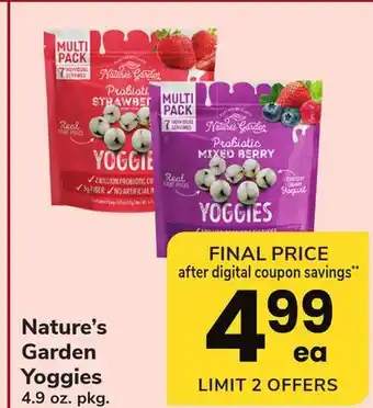 ACME Nature's Garden Yoggies offer