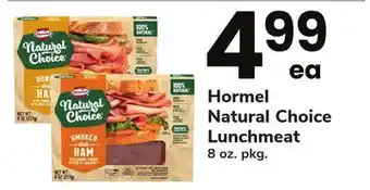 ACME Hormel Natural Choice Lunchmeat offer