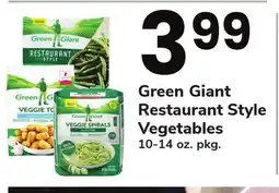 ACME Green Giant Restaurant Style Vegetables offer