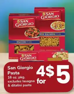 ACME San Giorgio Pasta offer