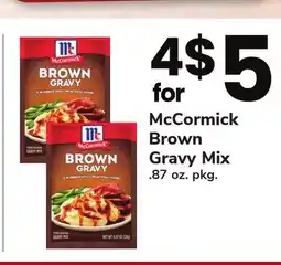 ACME McCormick Brown Gravy Mix offer