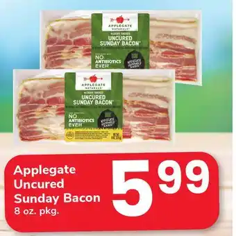 ACME Applegate Uncured Sunday Bacon offer