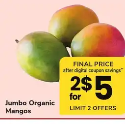 ACME Jumbo Organic Mangos offer