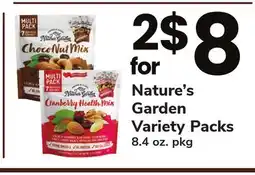 ACME Nature's Garden Variety Packs offer