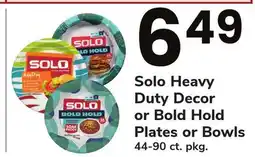 ACME Solo Heavy Duty Decor or Bold Hold Plates or Bowls offer