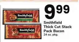 ACME Smithfield Thick Cut Stack Pack Bacon offer