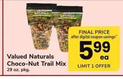 ACME Valued Naturals Choco-Nut Trail Mix offer