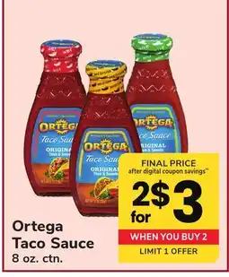 ACME Ortega Taco Sauce offer