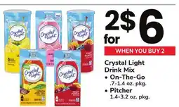 ACME Crystal Light Drink Mix offer